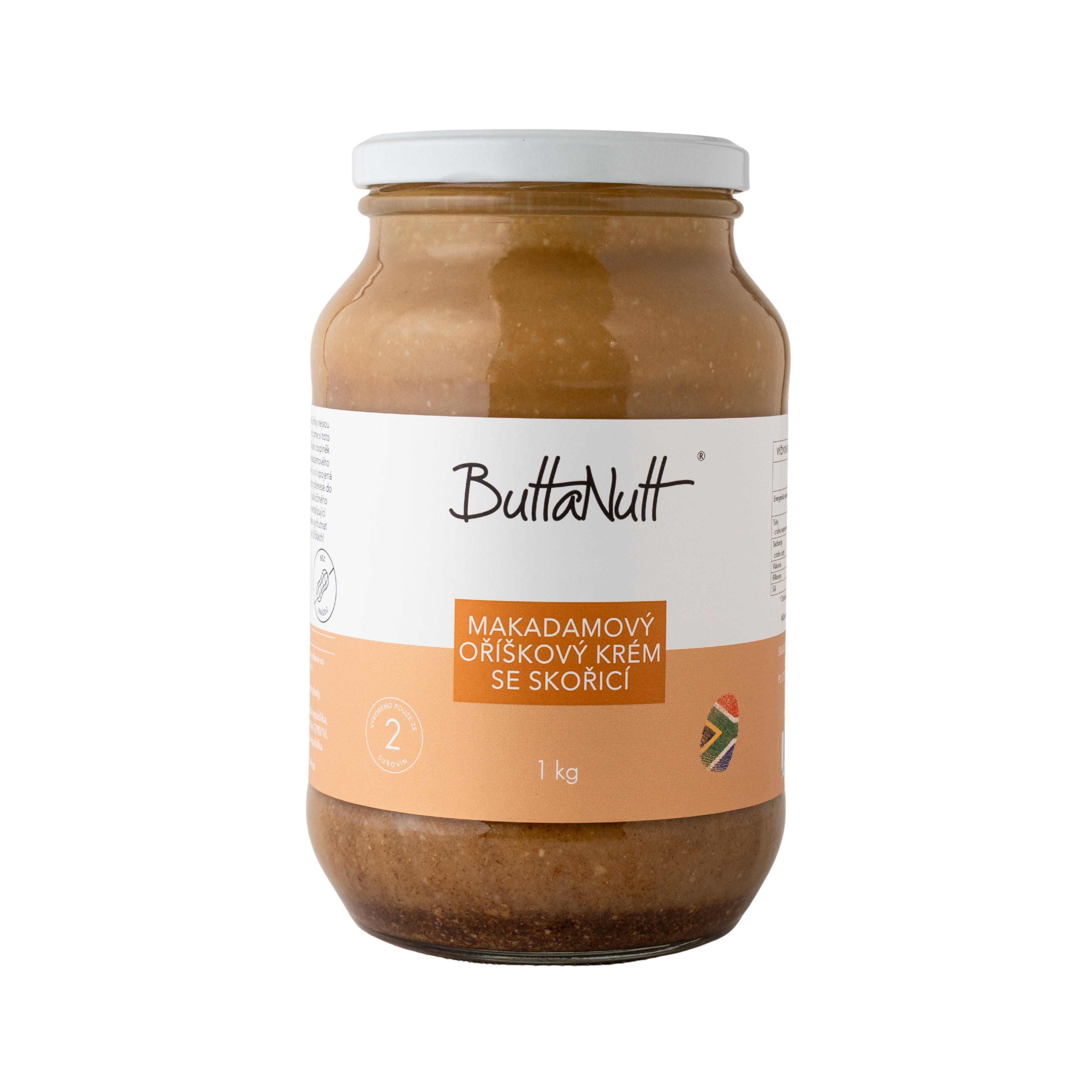 Makadamový oříškový krém se skořicí