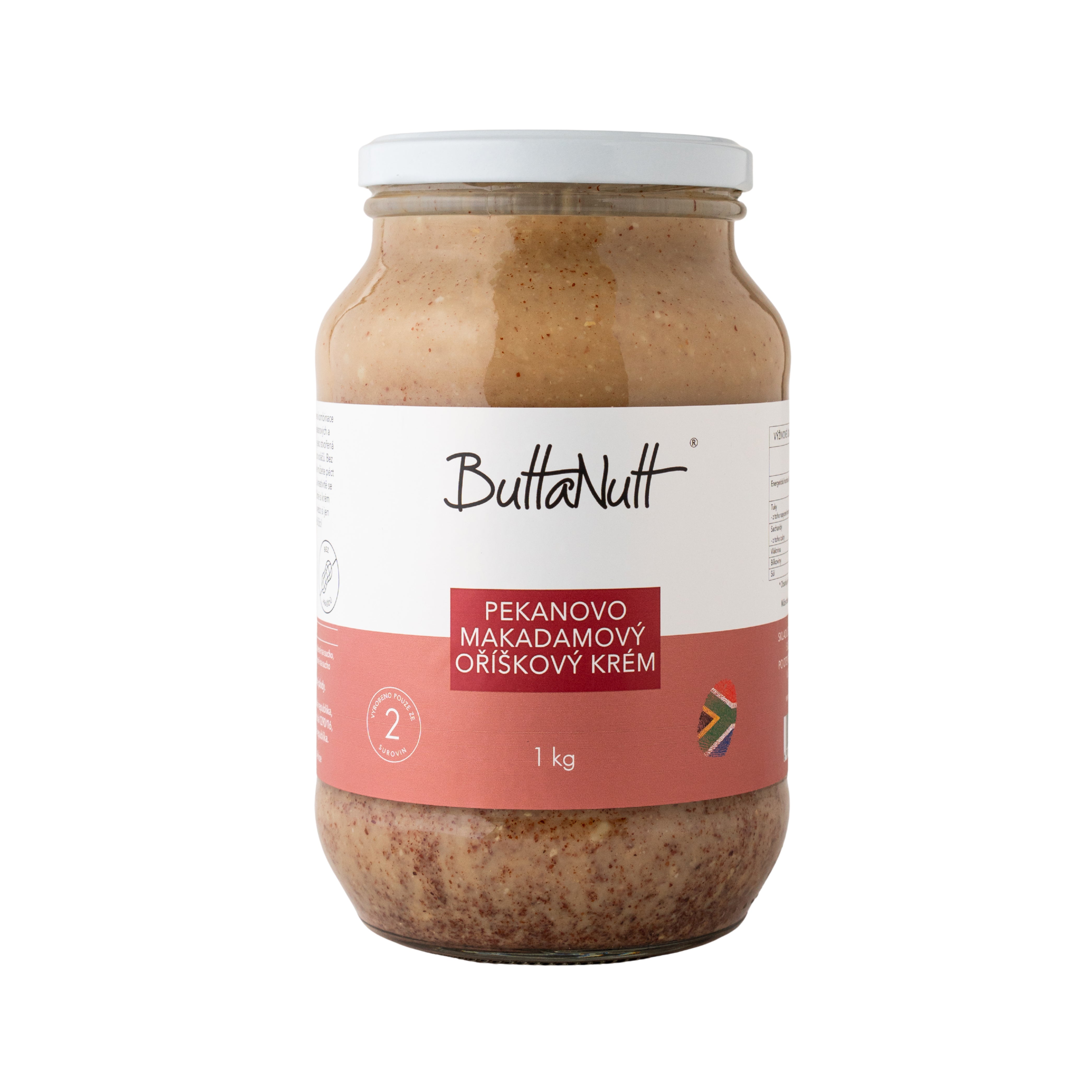Pekanovo-makadamový oříškový krém