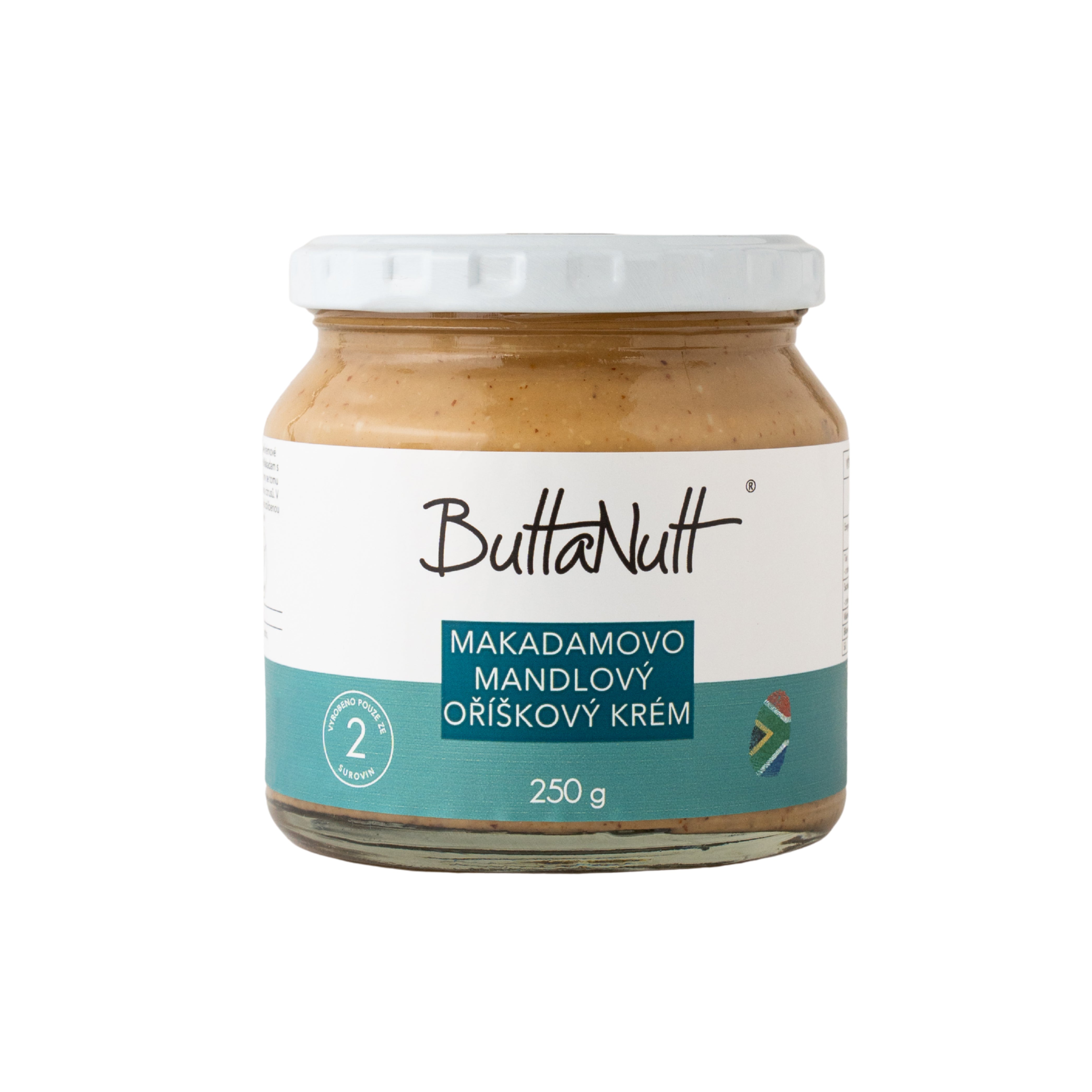 Makadamovo - mandlový oříškový krém
