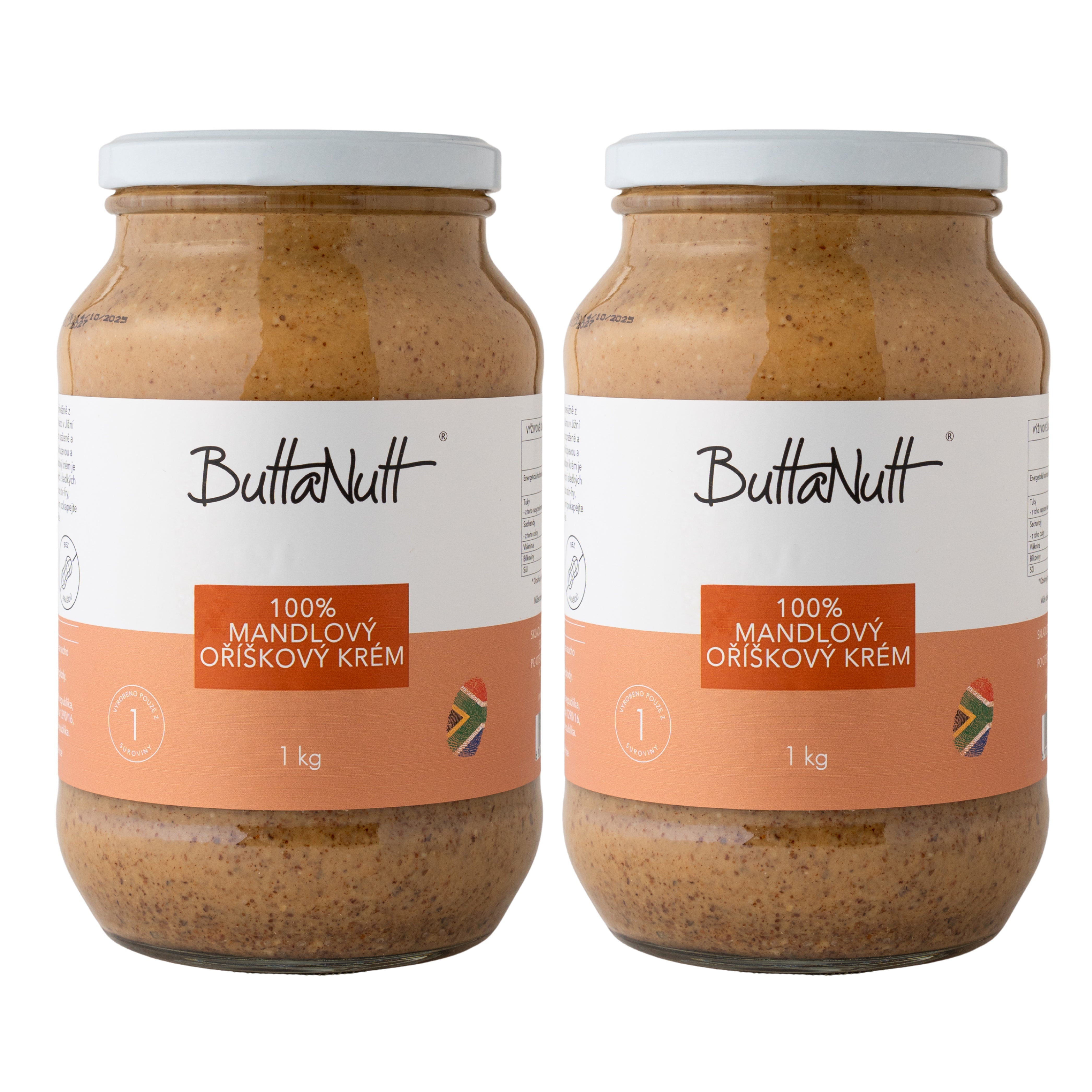 100% Mandlový oříškový krém