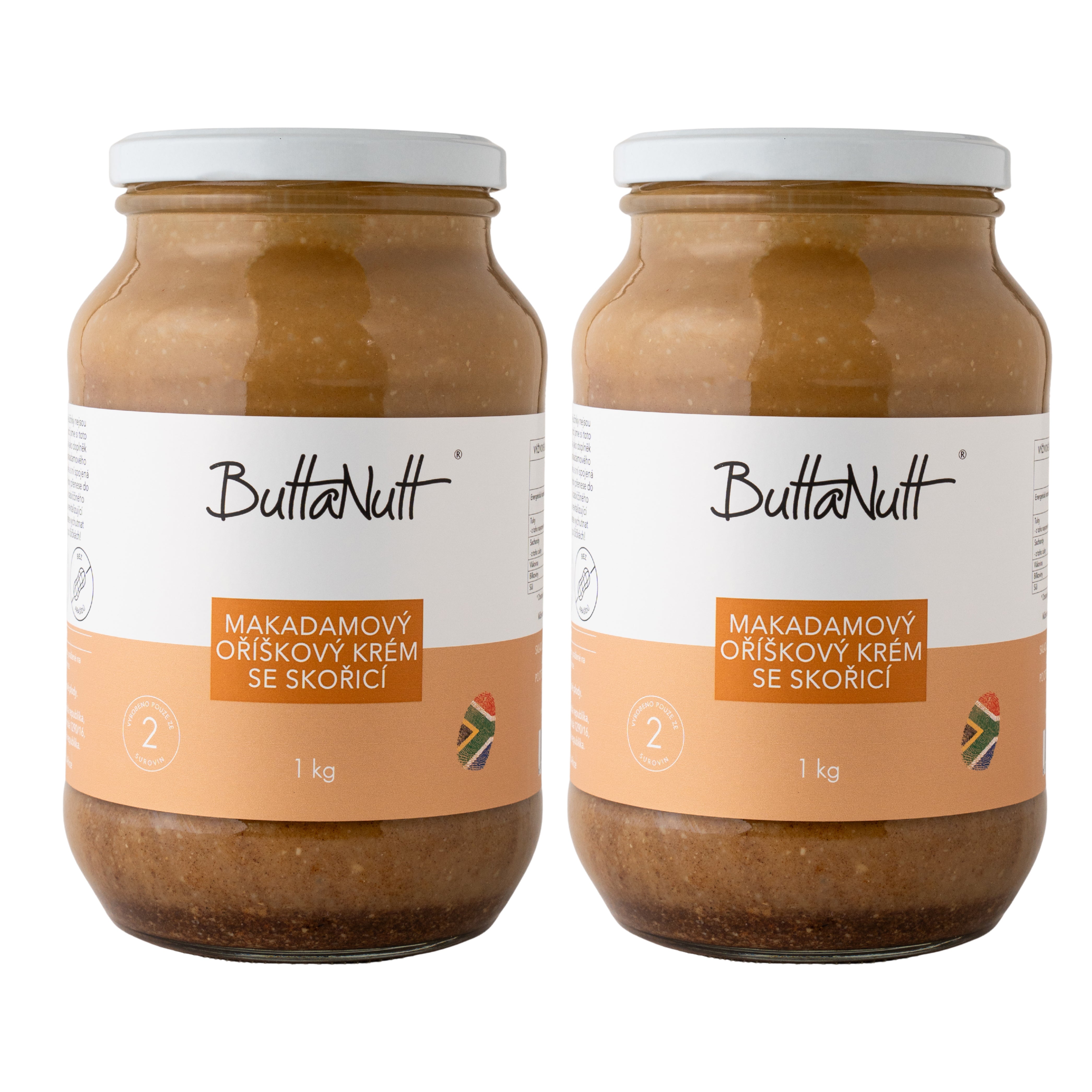 Makadamový oříškový krém se skořicí