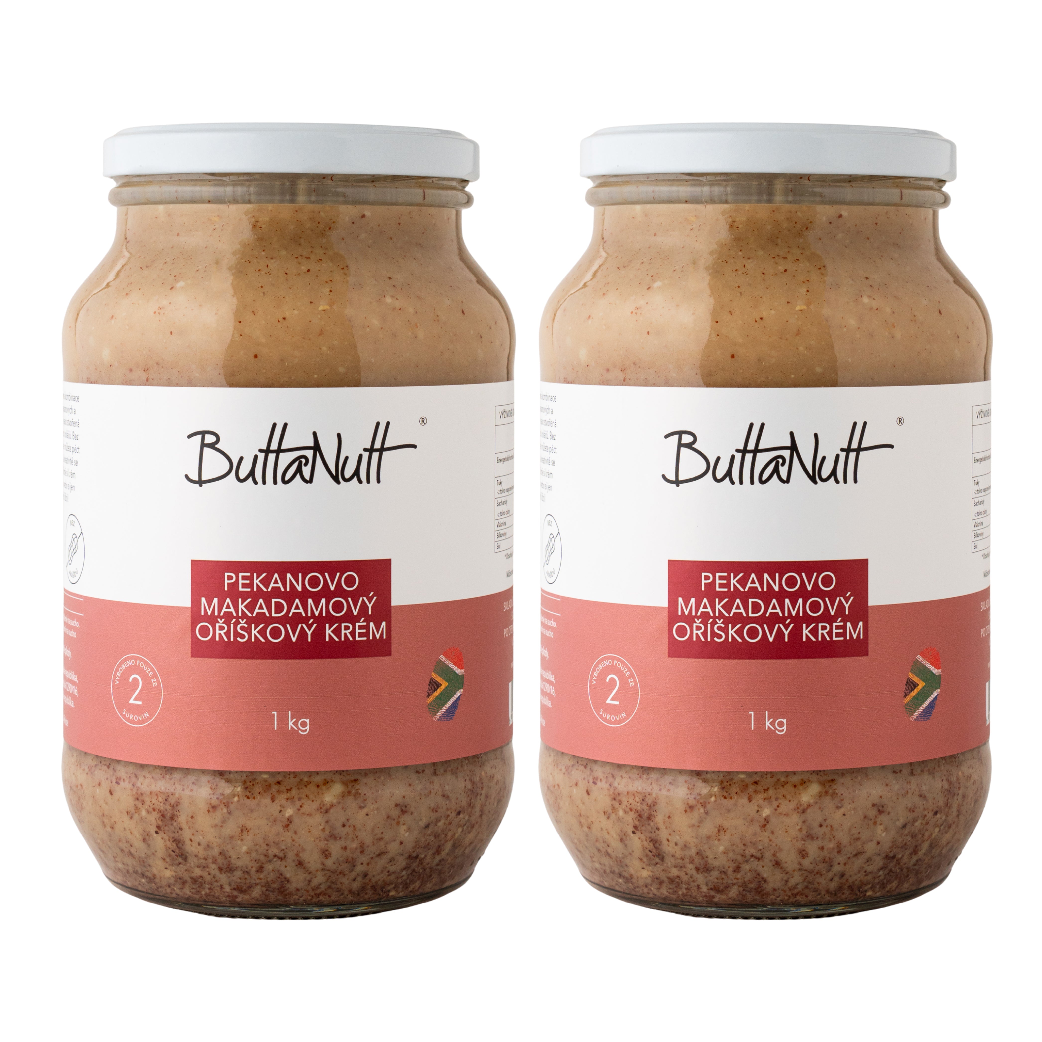 Pekanovo-makadamový oříškový krém