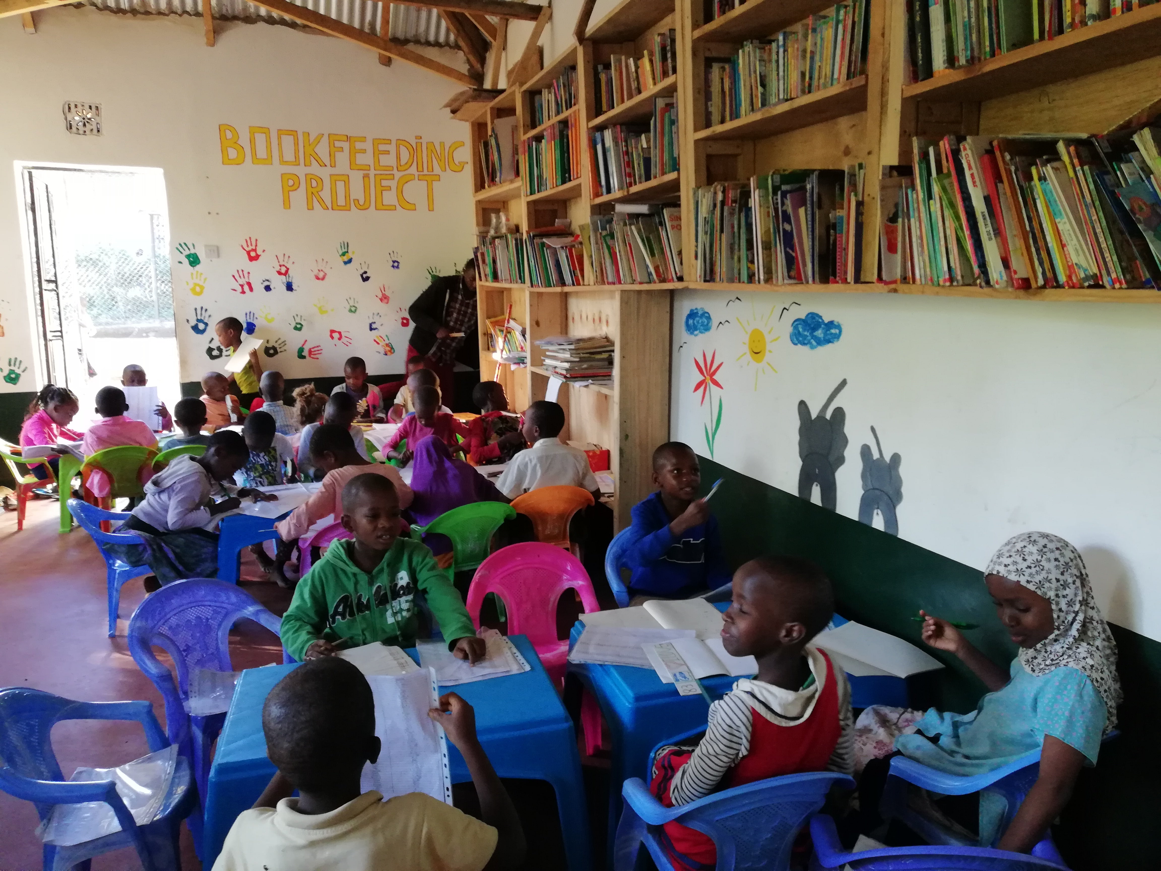 Bookfeeding Project v Zambii